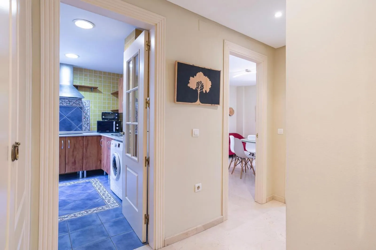 New Gr0-Flat With Private Backyard In Malaga Center Apartment