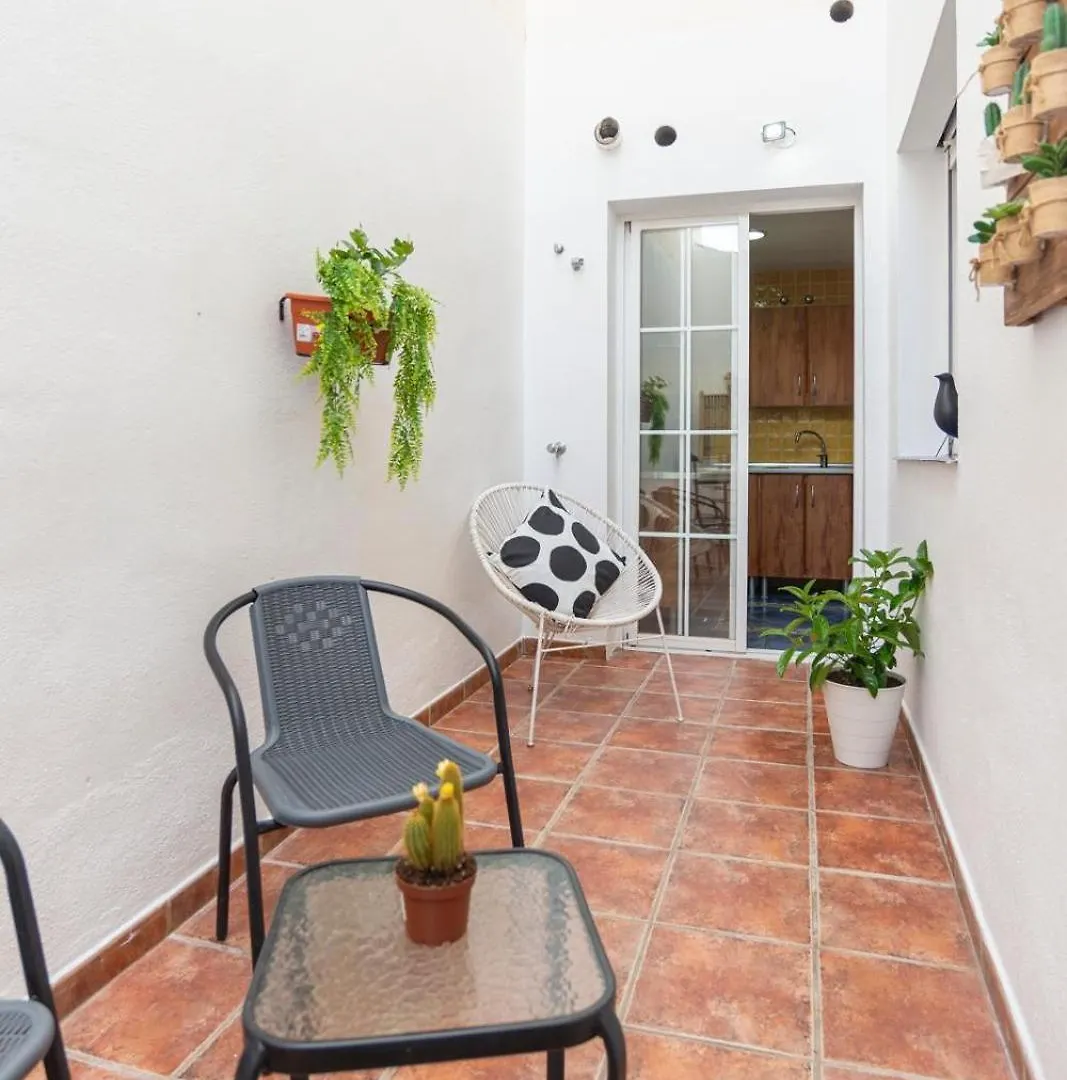 New Gr0-Flat With Private Backyard In Malaga Center Apartment 0*,  Spain