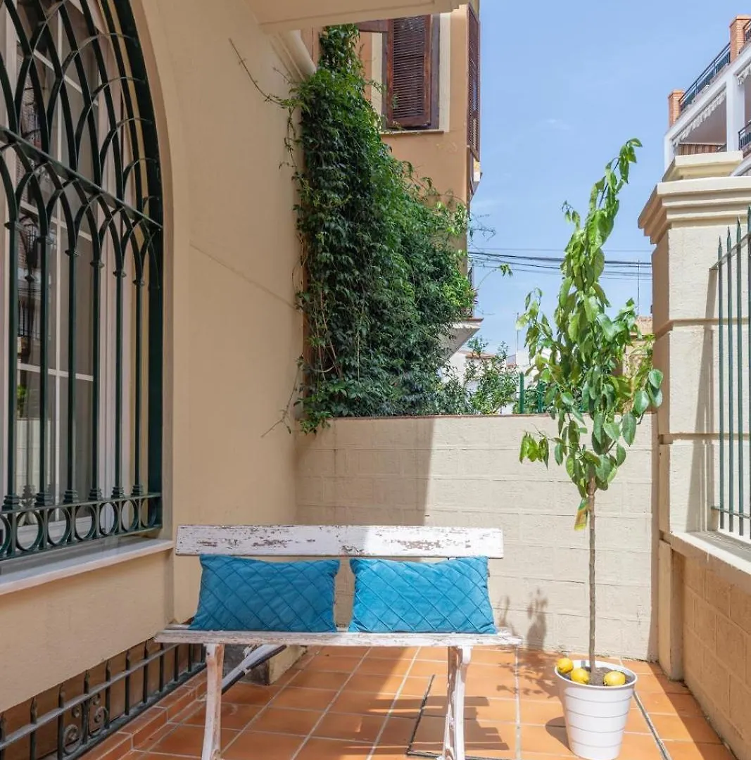 New Gr0-Flat With Private Backyard In Malaga Center Apartment Spain