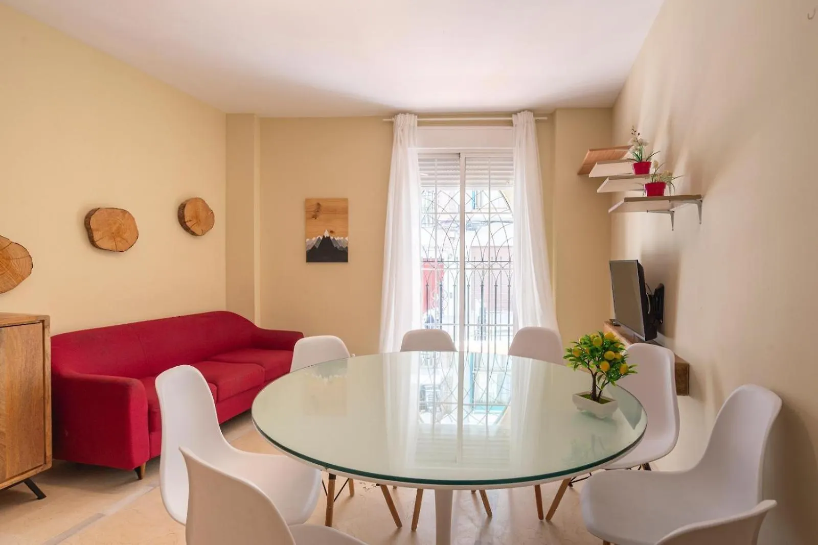 New Gr0-Flat With Private Backyard In Malaga Center Apartment 0*,